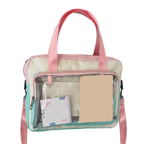 Zqxnt Messenger Tasche Uniform Crossbody Tasche Klare Umhängetaschen Student Handtasche Leicht Zu Reinigen von Zqxnt
