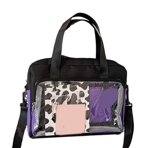 Zqxnt Messenger Tasche Uniform Crossbody Tasche Klare Umhängetaschen Student Handtasche Leicht Zu Reinigen von Zqxnt