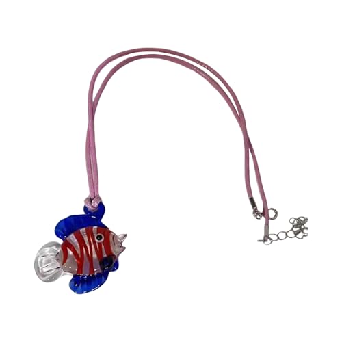 Zqxnt Mode Fisch Halskette Halskette Verstellbares Halsketten Auffällige Accessoire Für Handgefertigte Schmucksammler Kette Halskette Geeignet von Zqxnt
