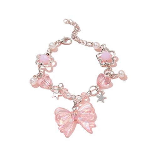 Zqxnt Mode Handgefertigte Kristallperlen Frauen Schmuck Verstellbare Länge Halskette/Armband Stylish Ornament Für Daily Wear Girls Elegantes Accessoire von Zqxnt