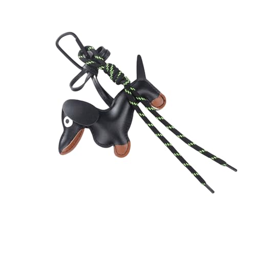 Zqxnt Mode Retro Wursthund Keyring Modische Robuste PU Schmuckzubehör Für Sammler Und Trendsetter Verwenden Lederhundschlüsselring von Zqxnt