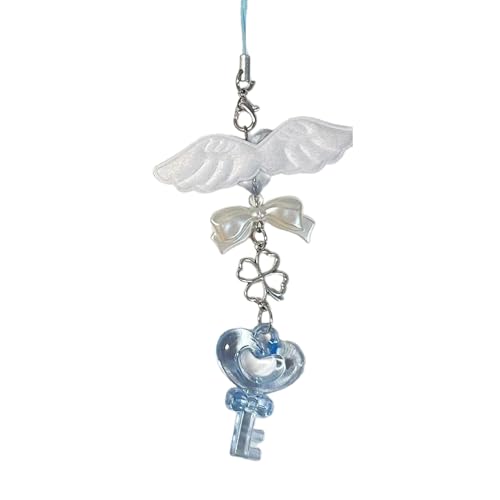 Zqxnt Mode Tasche Anhänger Perlen Keychain Keyring Handgefertigt von Zqxnt