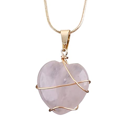 Zqxnt Modelicht Luxus Nischendesign Sinn Colarbone Kette Temperament Einfaches Kaltwind Herz Diamant Burg Halskette Herz Anhänger Halskette von Zqxnt