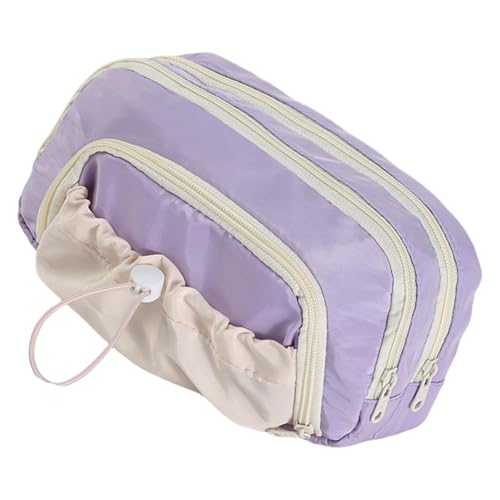 Zqxnt Multi Layered Bencil Case Hohe Kapazität Bleistiftbeutel Stiftkoffer Stift Organisatoren Speichertasche Für Studentische Frauen Geräumige Tasche Mit Pin von Zqxnt