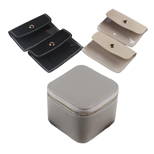 Zqxnt Reisefreundliche Schmuck Organisatoren Halskette Brosche Und Ohrringe Aufbewahrungskoffer Schmuckschatulle Perfekt Für Outdoor Reisen Verwenden Sie Mädchen Schmuckhalter von Zqxnt