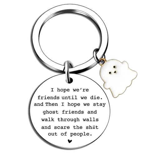 Zqxnt Robuster Edelstahlspeicher Schlüsselhalter Modischer Specter Schlüsselbund Anhänger Ornament Für Geschenke Hochwertige Stahlschlüsselkette von Zqxnt