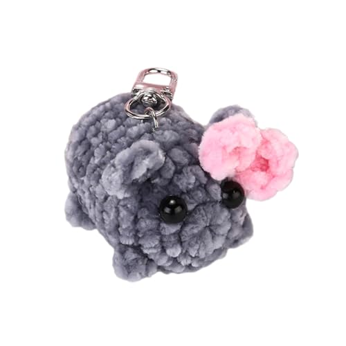 Zqxnt Robuster Legierung Hamster Schlüsselbund Anhänger Mit Eleganten Designs Tragbarer Plüschschlüsselhalterhandwerksvorräte Für Alle Altersgruppen Mode Keychain von Zqxnt