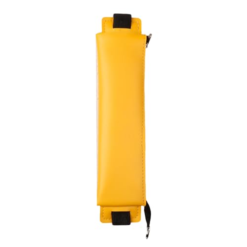 Zqxnt Stifthalter Leder Stifthülsenbeutel Mit Verstellbaren Elastischen Bändern Reißverschlusshalter Für Notebook Planer Journal Black White Big Capacity Study Bleistift Fall von Zqxnt