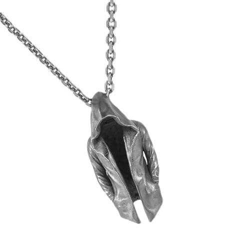 Zqxnt Stilvolle Dunkle Cape Anhänger Schmuckstücke Die Retro Und Hip Hops Punk Stile Für Mode Enthusiasten Täglich Nutzen Trendy Herren Accessoire Präsentieren von Zqxnt