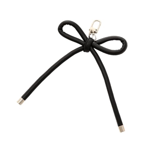 Zqxnt Stilvolle Robuste PU Leder Bowknot Schlüsselbund Die Vintage Stile Umarmen von Zqxnt