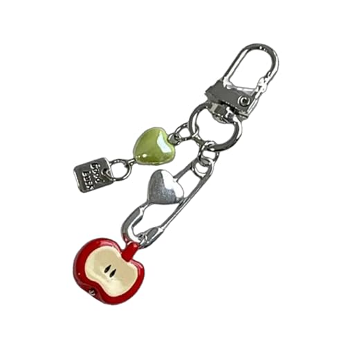 Zqxnt Stilvolle Tasche Charme Handgefertigt Obst Anhänger Perlen Keychain Telefonkette Geeignet Für Die Personalisierung Von Telefonen Und Schulbeutel Mode Keyring von Zqxnt