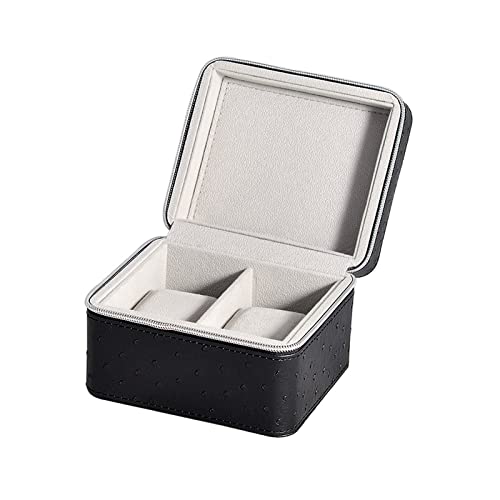 Zqxnt Tragbare Uhrenablagerungsfälle 2/8/12 Slot Watch Travel Box Mit Reißverschluss Und Innenausstattung Für Feltedes Halten Von Watch Jewelry Watchhalter Für Frauen von Zqxnt