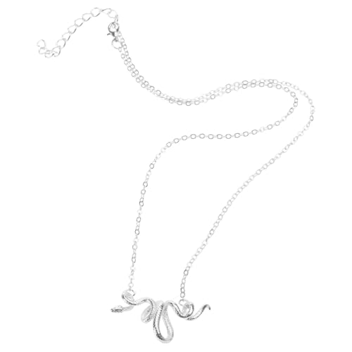 Zqxnt Trendy Serpentines Kette Halskette Exquisite Schlangenheize Halskette Stylish Neck Für Hoch Entwickelte Looks Wrap Schlange Halskette von Zqxnt