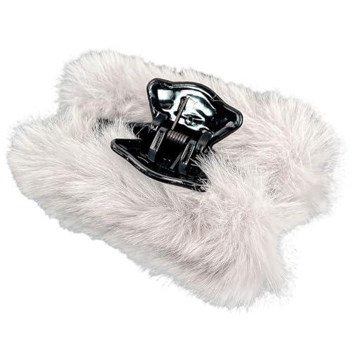 Zqxnt Vielseitiges Haar Accessoire Elegante Acrylhaarpins Kunsthaarclip Barrette Krabben Kopfbedeckung Für Frauen Haarzubehör Braune Haarklaue von Zqxnt