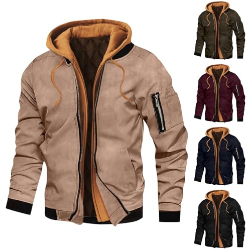 Cordjacke Männer Jacket für Herren Sweatjacke Herren Winter Reißverschluss Modisch Mit Kapuze Cordjacke Mit Durchgehendem Hoodie College Jacke Herren Feldjacke Herren Vintage Jacke Retro Jacke Herren Cordjacke Männer Jacket für Herren Sweatjacke Herren Winter Reißverschluss Modisch Mit Kapuze Cordjacke Mit Durchgehendem Hoodie College Jacke Herren Feldjacke Herren Vintage Jacke Retro Jacke Herren von Zshosam