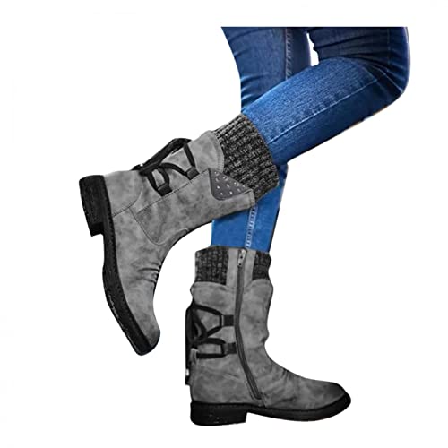 Stiefel Damen Schwarz Hoher Schaft Knielang Mit Absatz Schneestiefel Leather Schneeschuhe Wasserfest Warm Stiefel Trekkingschuhe Stiefelette Westernstiefel Booties Schneeboots Winter Snowboots Frauen Stiefel Damen Schwarz Hoher Schaft Knielang Mit Absatz Schneestiefel Leather Schneeschuhe Wasserfest Warm Stiefel Trekkingschuhe Stiefelette Westernstiefel Booties Schneeboots Winter Snowboots Frauen von Zshosam
