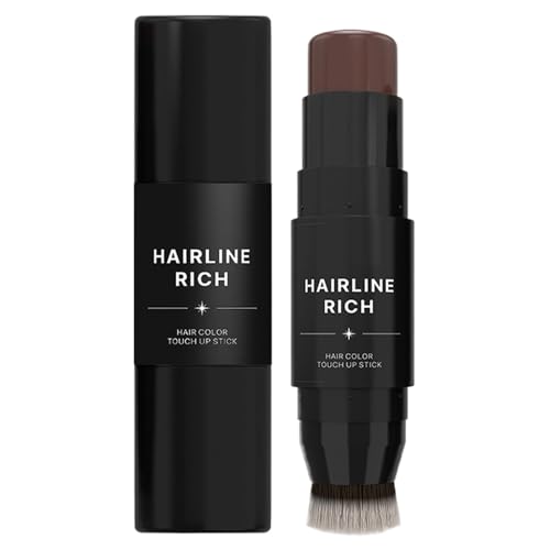 Pulver Ansatzpuder - 7,5 g Haar Concealer zur Haarverdichtung für Frauen und Männer, Wasserfestes Haar Make-up zum Ansatz Kaschieren von Zuasdvnk