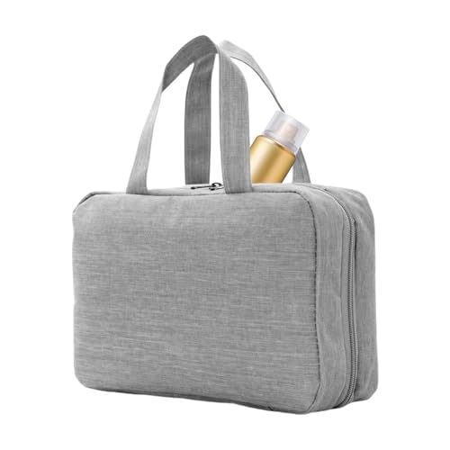 Zuasdvnk Aufrollbare Make-up-Tasche – wasserdichte Kosmetik-Aufbewahrungstasche – 4-in-1 faltbare Make-up-Aufbewahrung, tragbare Tasche für Damen und Herren, grau, Refer to description, Uni Zuasdvnk Aufrollbare Make-up-Tasche – wasserdichte Kosmetik-Aufbewahrungstasche – 4-in-1 faltbare Make-up-Aufbewahrung, tragbare Tasche für Damen und Herren, grau, Refer to description, Uni von Zuasdvnk