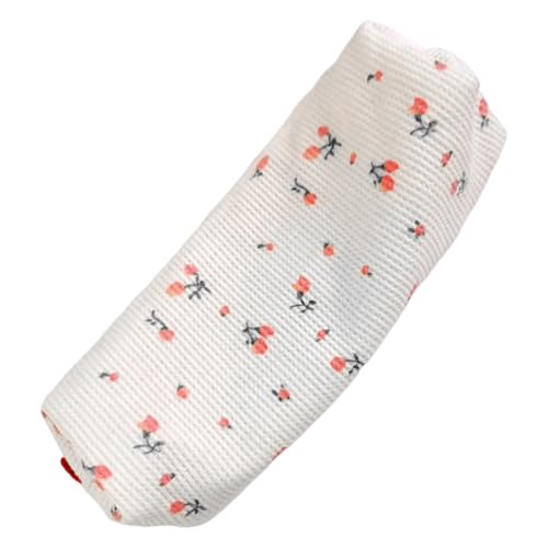 Zuasdvnk Blumen-Federmäppchen, Blumen-Federmäppchen - Kosmetiktasche Süße Bleistifttasche,Stiftetasche, Make-up-Organizer, Federmäppchen, kleine Aufbewahrungstasche, Schreibwaren-Organizer für Frauen von Zuasdvnk