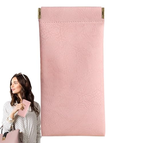 Zuasdvnk Brillenaufbewahrungstasche – weiche Brillen-Tasche – wasserdichtes PVC-Leder, Flanellfutter, Brillenreisetasche, selbstaufprallende Öffnung für Herren, Refer to description Zuasdvnk Brillenaufbewahrungstasche – weiche Brillen-Tasche – wasserdichtes PVC-Leder, Flanellfutter, Brillenreisetasche, selbstaufprallende Öffnung für Herren, Refer to description von Zuasdvnk