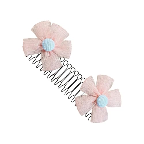 Zuasdvnk Haarkamm-Clips für Frauen – Blumenkrone Haarstyling-Clips – Seitenkämme starker Halt Haarnadeln Zubehör für Dutt Styling Mädchen Frauen von Zuasdvnk