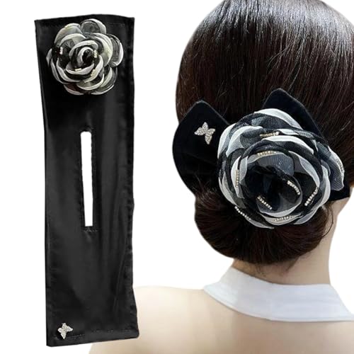 Zuasdvnk Haarknotenmacher für Frauen, faule Lockenwickler, Blumenform, Duttmacher, Weiblichkeits-Accessoire, modischer Schmuck, einfache schnelle Rolle für Dating, Reisen, Hochzeit Zuasdvnk Haarknotenmacher für Frauen, faule Lockenwickler, Blumenform, Duttmacher, Weiblichkeits-Accessoire, modischer Schmuck, einfache schnelle Rolle für Dating, Reisen, Hochzeit von Zuasdvnk