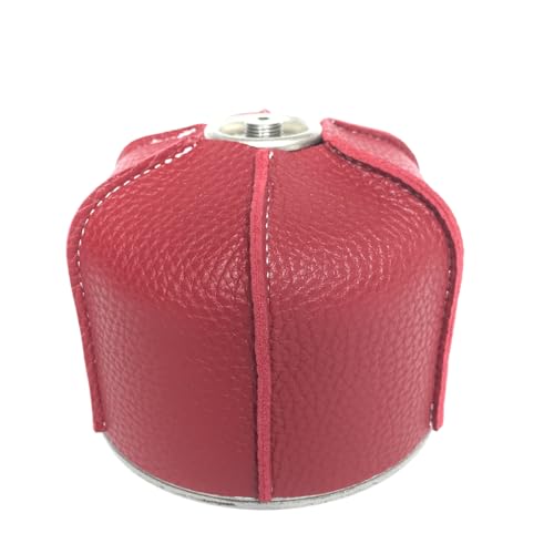 Zuasdvnk Kleine Kanisterabdeckung – PU-Leder-Kanister-Aufbewahrung, Schutzhülle, Dekoration für Kochherd, Damen, Outdoor, Camping von Zuasdvnk