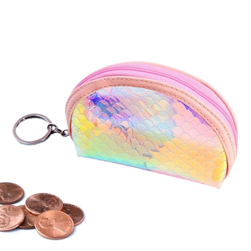 Zuasdvnk Münzgeldbörse, kleine Geldbörse für Damen, Glitzer-Reißverschluss-Geldbörse mit Schlüsselanhänger, tragbare Aufbewahrungstasche für Reisen im Freien, rose, Refer to description, Unisex Zuasdvnk Münzgeldbörse, kleine Geldbörse für Damen, Glitzer-Reißverschluss-Geldbörse mit Schlüsselanhänger, tragbare Aufbewahrungstasche für Reisen im Freien, rose, Refer to description, Unisex von Zuasdvnk