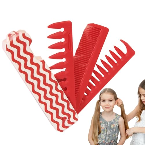 Zuasdvnk Pocket Combs für Männer, Pocket ComM | Feiner Zahn & breites Zahn Schnurrbart Kamm - Entspannung des Kämmstyling -Werkzeugs, Unisex tragbarer Haarbürste für alle Haartypen, passt in von Zuasdvnk