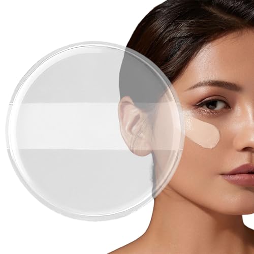 Zuasdvnk Puderquaste für Gesichtspuder | Transparente Einstellung Puderquaste - Mini Dry and Wet Blender Wiederverwendbare Werkzeuge für Concealer Rouge Frauen Mädchen von Zuasdvnk
