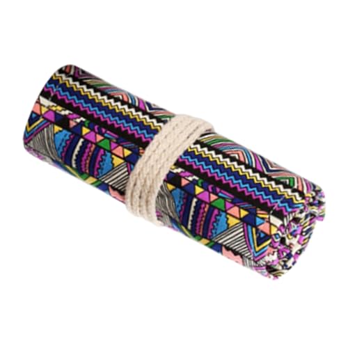 Zubehors Bleistift-Rolltasche, Bleistift-Rolltasche | Bleistiftrollen Bleistiftwickel - Stifthalter mit 48 Fächern, Pinselhalter, Federmäppchen, Federmäppchen, Aufbewahrungstasche, von Zubehors