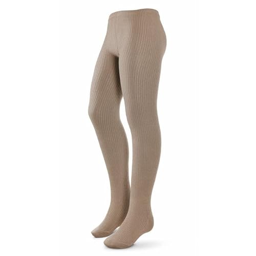 Zubii Dünne gerippte Baumwollstrumpfhose für Kinder, Mädchen, bequeme, weiche, flache Strumpfhose aus atmungsaktiver Baumwolle. Tolle Strumpfhose für Uniform, Dark Tan, 14 Zubii Dünne gerippte Baumwollstrumpfhose für Kinder, Mädchen, bequeme, weiche, flache Strumpfhose aus atmungsaktiver Baumwolle. Tolle Strumpfhose für Uniform, Dark Tan, 14 von Zubii