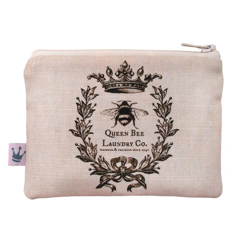 Mini Täschchen Bedruckt «Queen Bee» von ZuckerFrosch