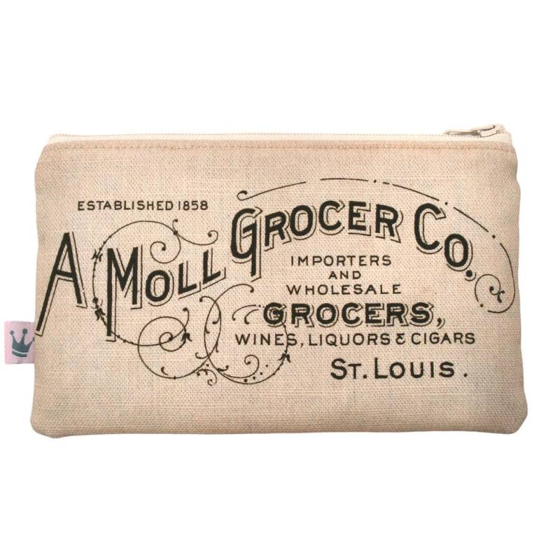 Täschchen Bedruckt «Moll Grocer Co.» von ZuckerFrosch