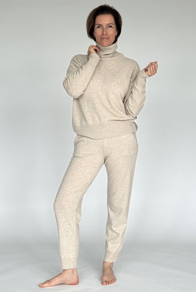 Zuckerwatte Strickhose Strickhose aus weicher Merino Cashmere Mischung von Zuckerwatte