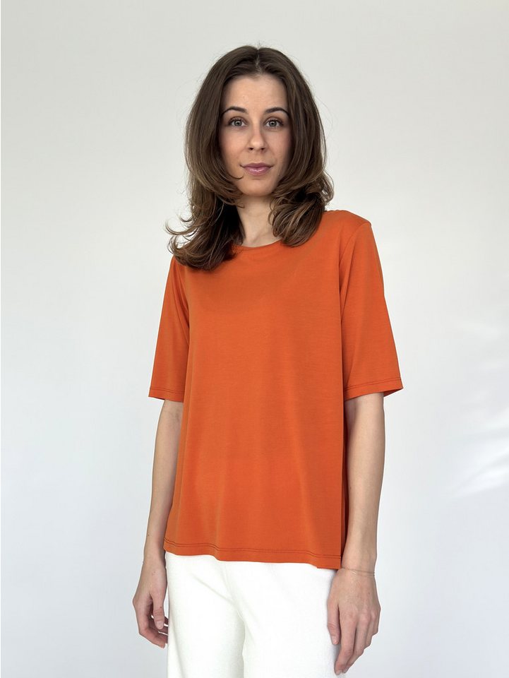 Zuckerwatte T-Shirt verlängerter Halbarm, weicher Modalmix von Zuckerwatte