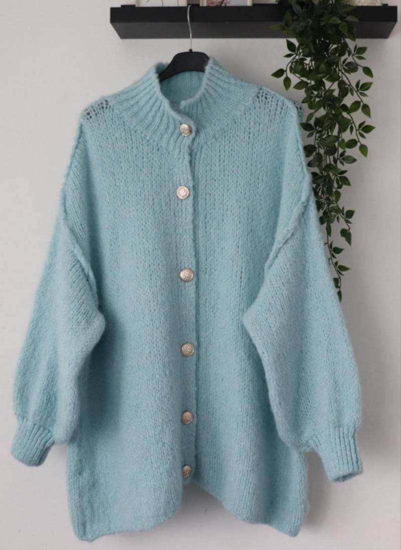 Damen Strickjacke Mit Knöpfe von ZuemraNisaMode