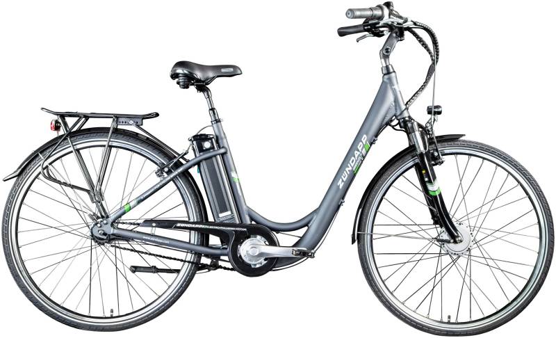 Zündapp "Green 3.7" 7 Gang Nabenschaltung Frontmotor 250 W Pedelec, Elektrofahrrad für Damen u. Herren von Zündapp