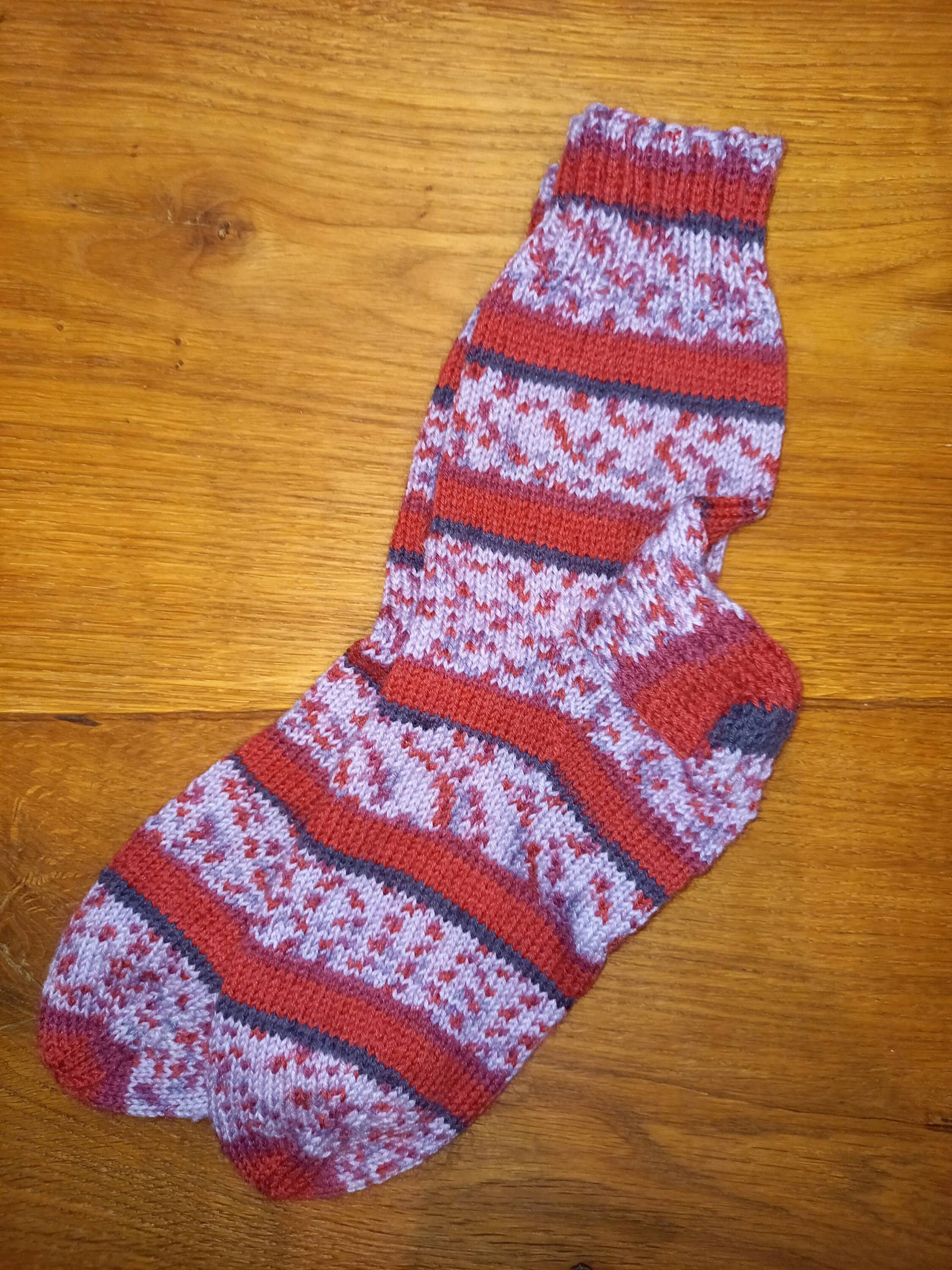 Gestrickte Socken - Gr. 37/38 Gestrickte Socken - Gr. 37/38 von Zugenaeht