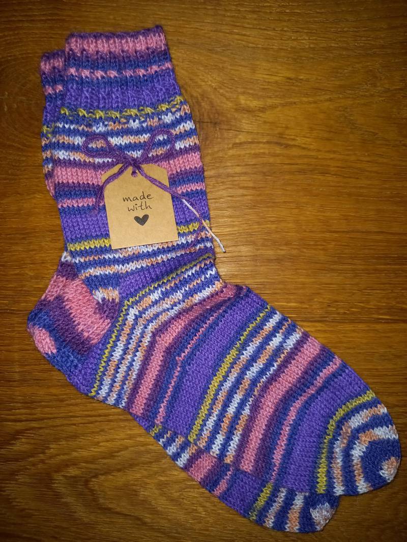 Gestrickte Socken - Gr. 38 Gestrickte Socken - Gr. 38 von Zugenaeht