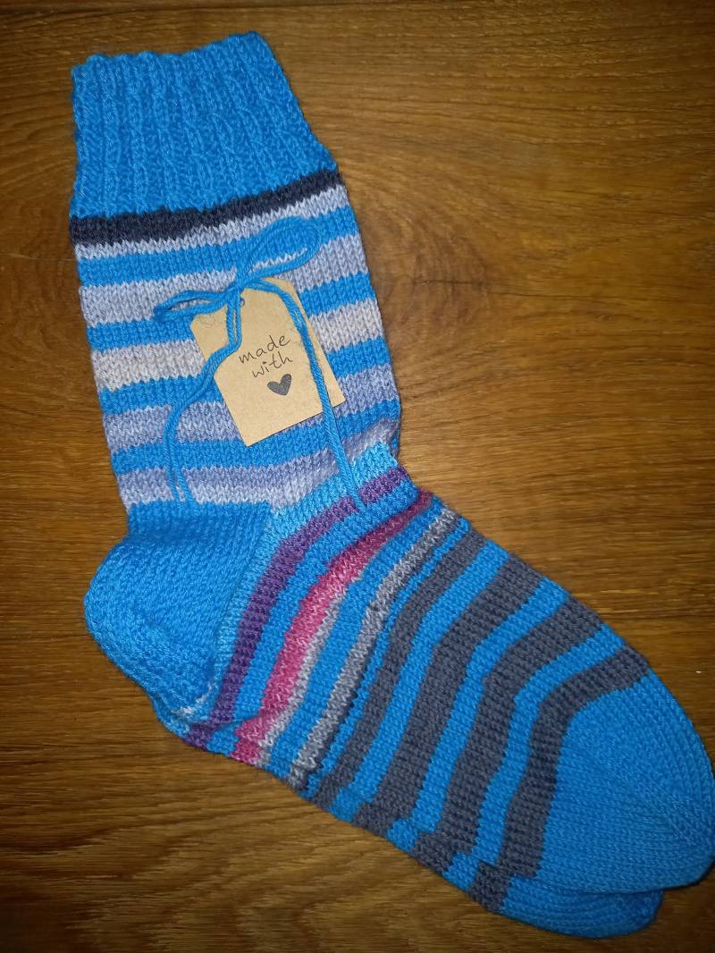 Gestrickte Socken - Gr. 39/40 Gestrickte Socken - Gr. 39/40 von Zugenaeht