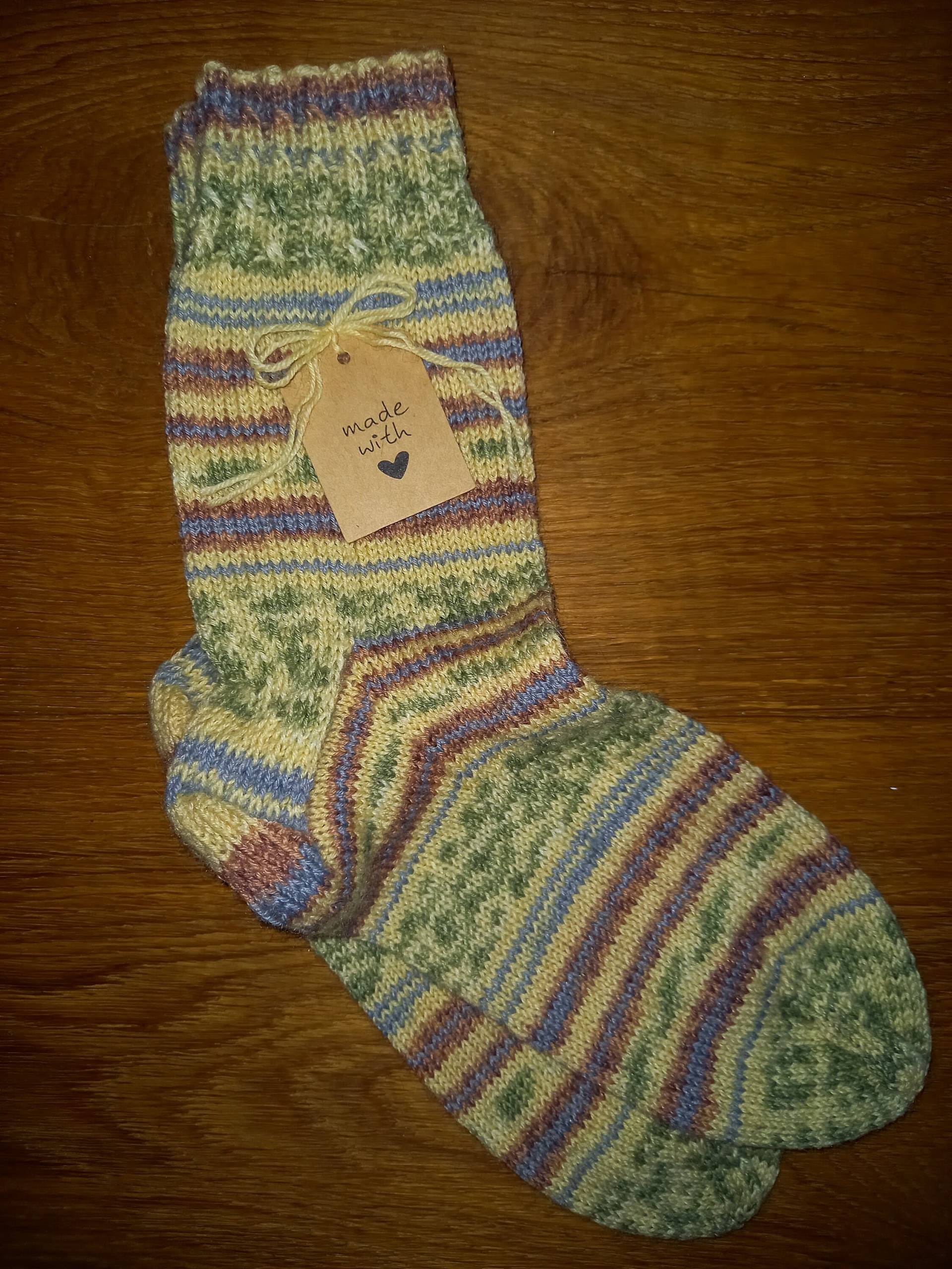 Gestrickte Socken - Gr. 39/40 Gestrickte Socken - Gr. 39/40 von Zugenaeht