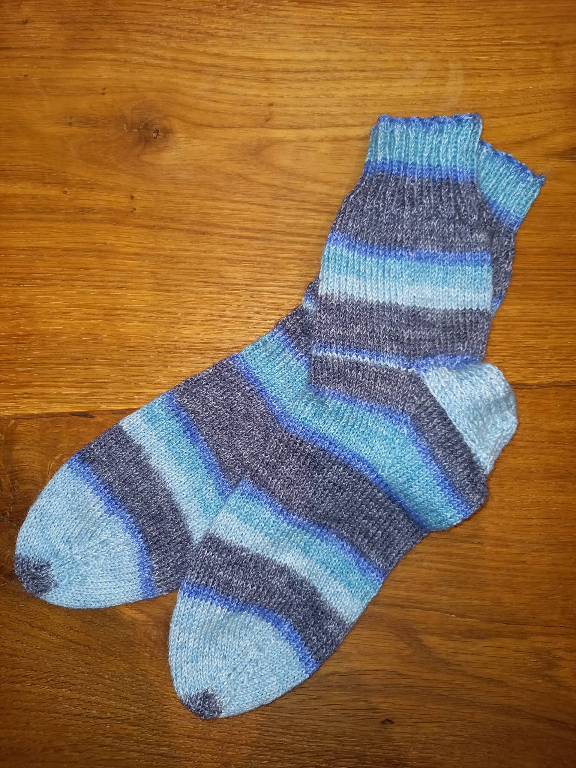 Gestrickte Socken - Gr. 39/40 Gestrickte Socken - Gr. 39/40 von Zugenaeht