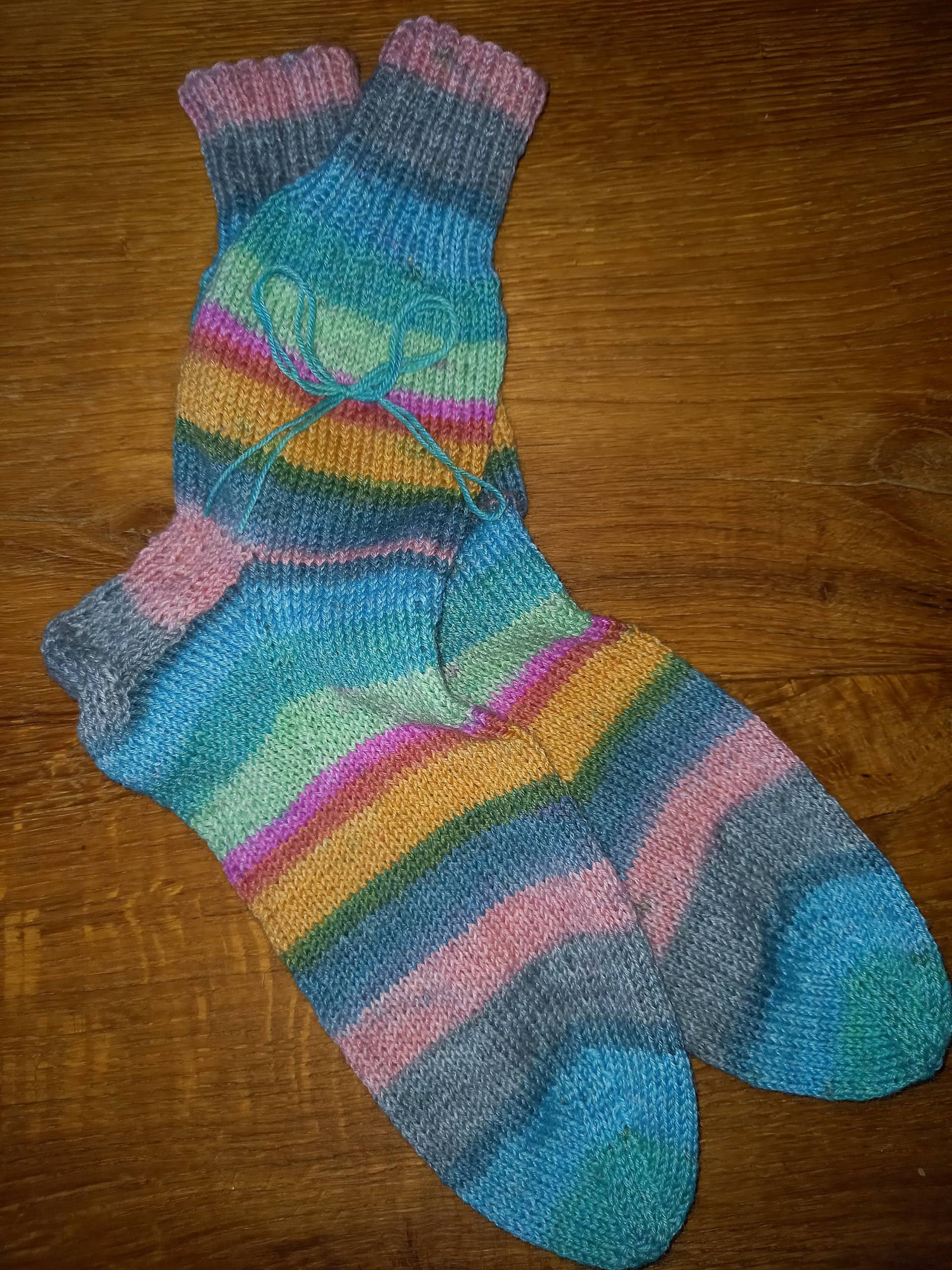 Gestrickte Socken - Gr. 39 Gestrickte Socken - Gr. 39 von Zugenaeht