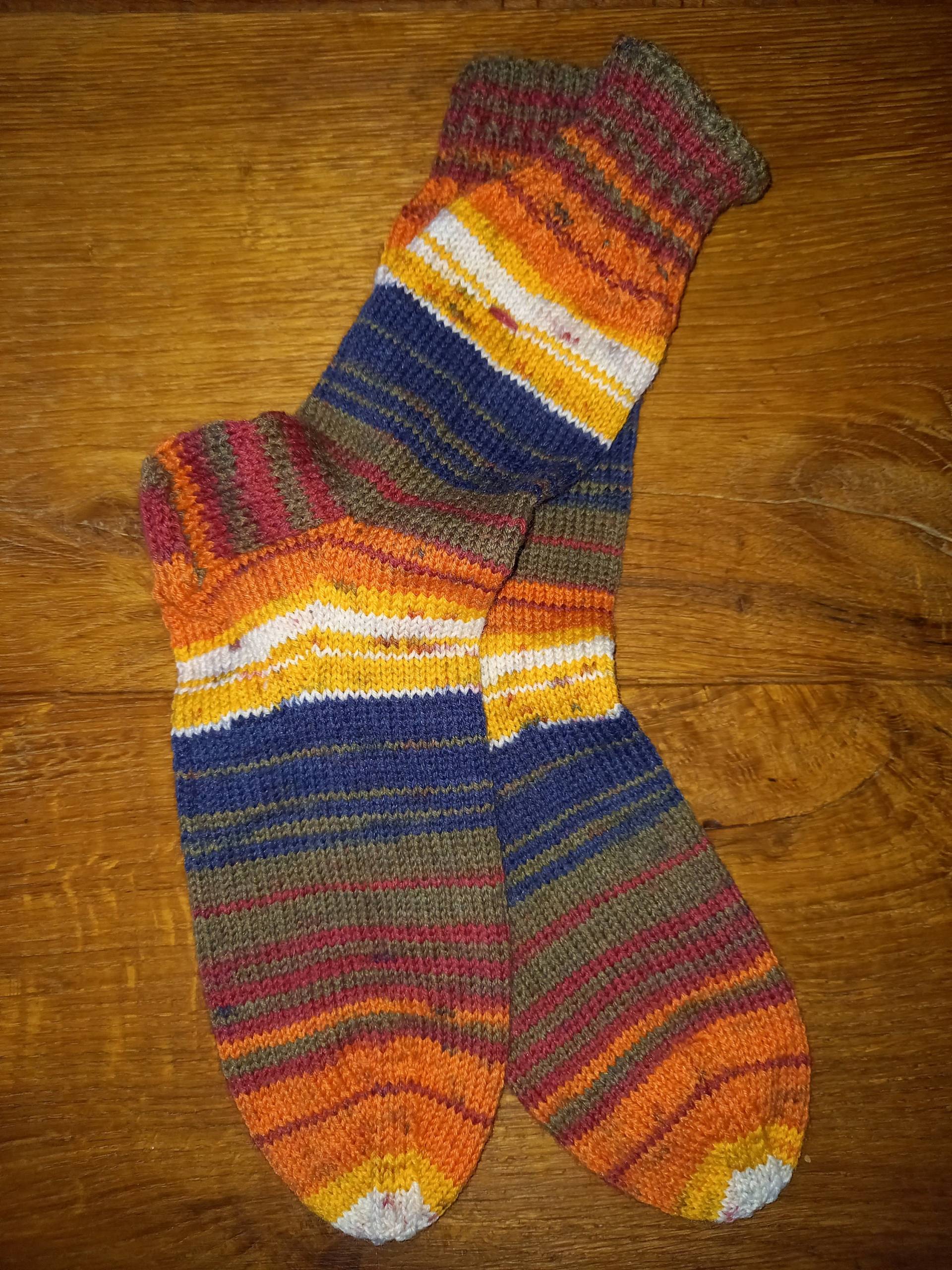 Gestrickte Socken - Gr. 39 Gestrickte Socken - Gr. 39 von Zugenaeht