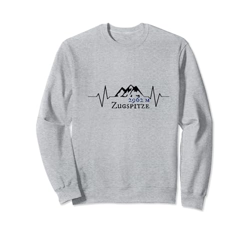 Höhe Zugspitze 2962 m Design Bergsteiger Wanderer Sweatshirt Höhe Zugspitze 2962 m Design Bergsteiger Wanderer Sweatshirt von Zugspitze Souvenir Design