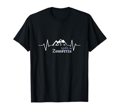 Höhe Zugspitze 2962 m Design Bergsteiger Wanderer T-Shirt Höhe Zugspitze 2962 m Design Bergsteiger Wanderer T-Shirt von Zugspitze Souvenir Design