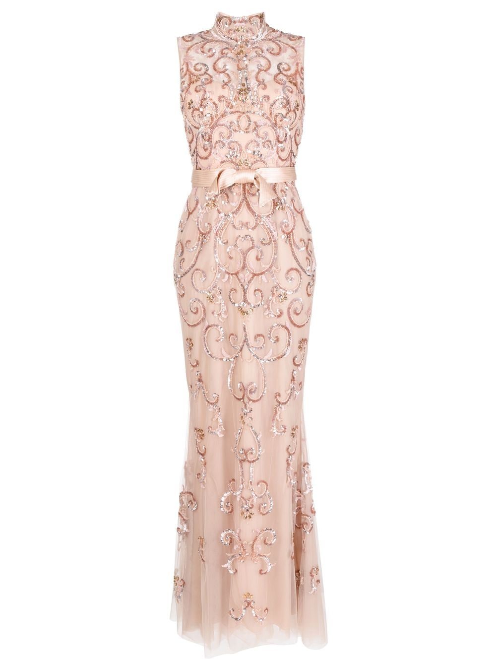 Zuhair Murad Verziertes Abendkleid - Rosa von Zuhair Murad