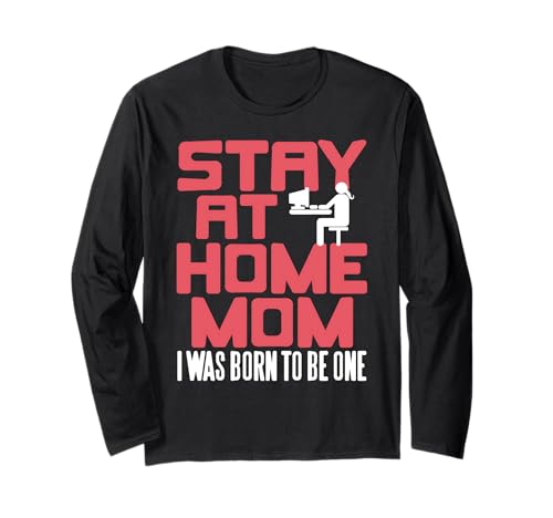 Zuhause Mama Stolz Geeignet für Diese Rolle Humor Langarmshirt Zuhause Mama Stolz Geeignet für Diese Rolle Humor Langarmshirt von Zuhause Sprüche für Lustige und Starke Mütter