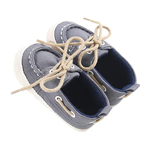 Zukmuk Baby Turnschuhe Anti-Rutsch Krabbelschuhe für Baby Schuhe Lauflernschuhe Mädchen Babyschuhe 0-6 Monate Lauflernschuh Baby Sneaker Mädchen (Grau B, 6_Months, 12) von Zukmuk